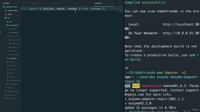 32 Testing in React - 021 Introduction To Enzyme смотреть онлайн