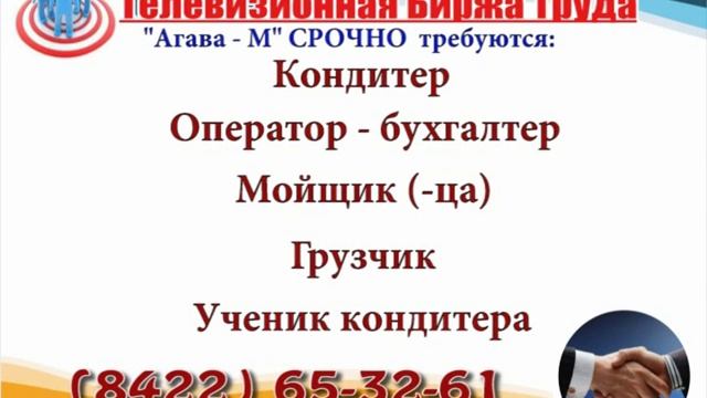 25 01 19 РАБОТА В УЛЬЯНОВСКЕ Телевизионная Биржа Труда 3 смотреть онлайн