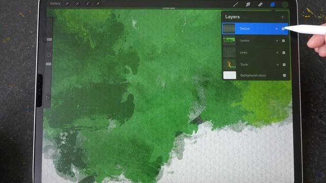 How to Create Watercolor Paper Texture in Procreate смотреть онлайн