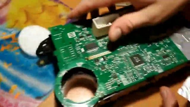 разбираем блок управления лимат контролем Kia SORENTO XM