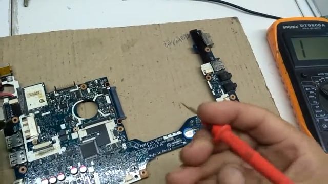 How To Repair Main Board Acer One 522 Short Voltage 19volt