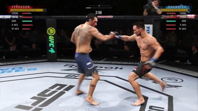 UFC 4 - Tony Ferguson VS Michael Chandler CPU VS CPU смотреть онлайн