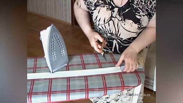 Пояс юбки. Обработка пояса юбки корсажной лентой. МК - Как сшить юбку