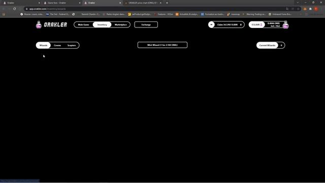 PRESENTATION ORAKLER ORACLE 2.0 NOUVEAU JEU NFT P2E смотреть онлайн