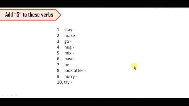 Present Simple для 5-6 класса. Грамматика, упражнения+ с объяснениями смотреть онлайн