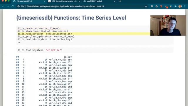 timeseriesdb - Manage, Archive and Version Time Series with R and PostgreSQL смотреть онлайн