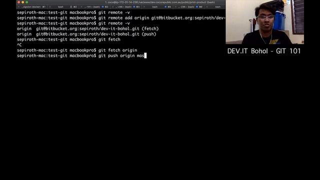 How to add existing repo using git - GIT 101 смотреть онлайн