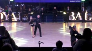 Ча-ча-ча. Юниоры 1 (12-13 лет) - Open La. 1/2 финала. Royall Ball 2023. Танцевальный спорт