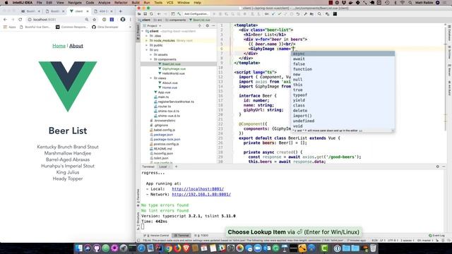 Bootiful Development with Spring Boot and Vue смотреть онлайн