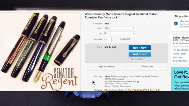 Senator Regent German Fountain Pen Review смотреть онлайн
