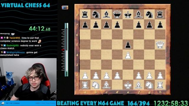 Thabeast Plays Virtual Chess 64 part 1 смотреть онлайн