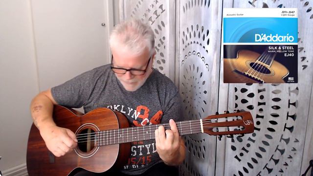 D'Addario EJ40 Silk And Steel Strings VS Martin Authentic Acoustic Silk And Steel Strings Compariso смотреть онлайн