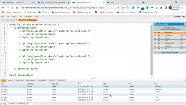 25.Salesforce Lightning LWC|Application Events|Action Override |Swapna Salesforce Training Ameerpet смотреть онлайн