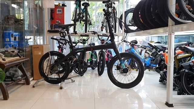 JAVA ARIA จักรยานพับ Full Carbon!!!!! смотреть онлайн
