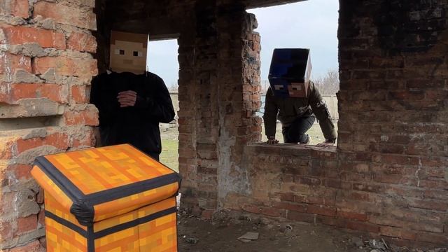 Minecraft in Real Life POV ANGRY VILLAGER GOLEM MUTANT Realistic Minecraft Animation 創世神第一人稱真人版 смотреть онлайн