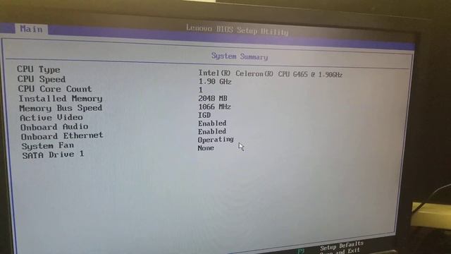 ThinkCentre M72e Tiny Desktop