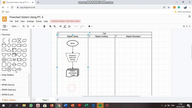 Tutorial membuat flowchart menggunakan draw.io смотреть онлайн