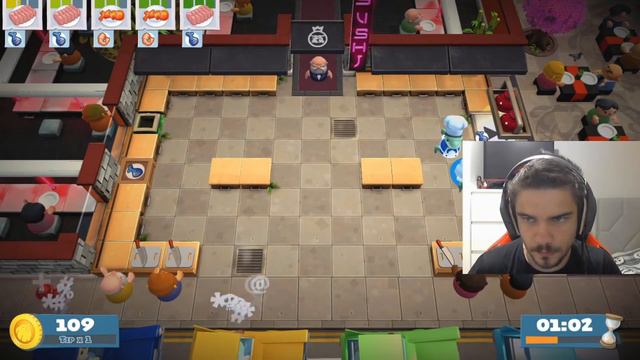 EPİC GAMES ÜCRETSİZ OYUNU [OVERCOOKED 2] İLK BAKIŞ İNCELEME İLK İZLENİM BÖLÜM 1 смотреть онлайн