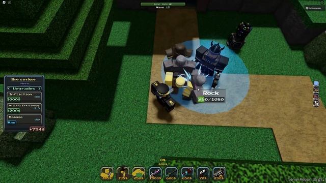 this NEW hero tower is too OP... (Pixel Gun Tower Defense ROBLOX) смотреть онлайн