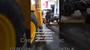 ремонт КПП экскаваторов погрузчиков Гидромек в г.Алматы