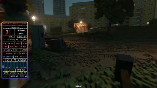 Teardown / Xeon E5-2650 v2 / RX 570 / FPS TEST смотреть онлайн