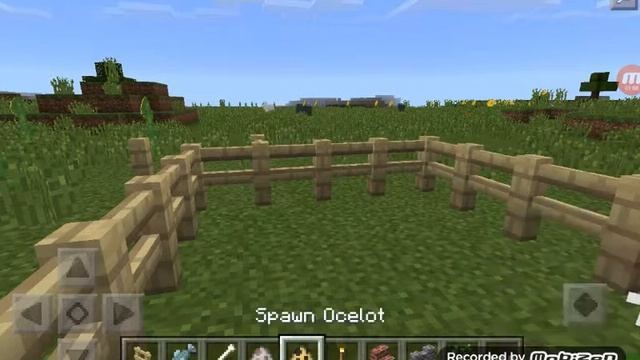How to make an ocelot & wolf in minecraft PE смотреть онлайн