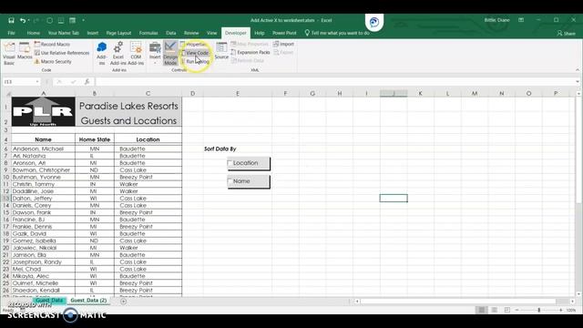 Active X control & VBA смотреть онлайн