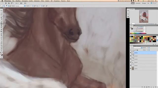 Fall and Winter - photoshop sketch смотреть онлайн