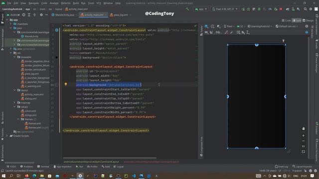 Glass  Morphism In Android