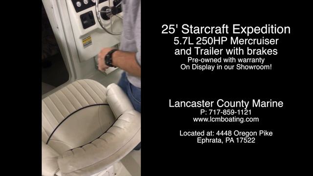 Starcraft Expedition Walkaround Cuddy Fishing Boat - SOLD! смотреть онлайн