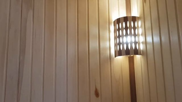 Обшивка в парной вагонкой из липы. Правила монтажа. смотреть онлайн