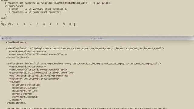 utPLSQL consumer & producer смотреть онлайн