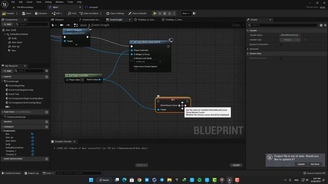 Open Doors With A Password In Unreal Engine 5 Using Blueprints смотреть онлайн