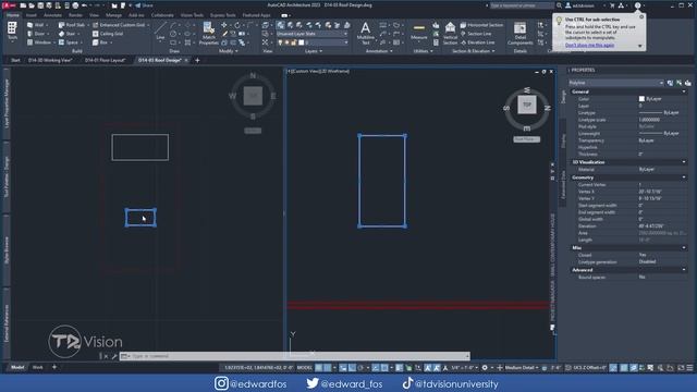 SKYLIGHT ROOF WINDOWS in AutoCAD Architecture 2023 смотреть онлайн