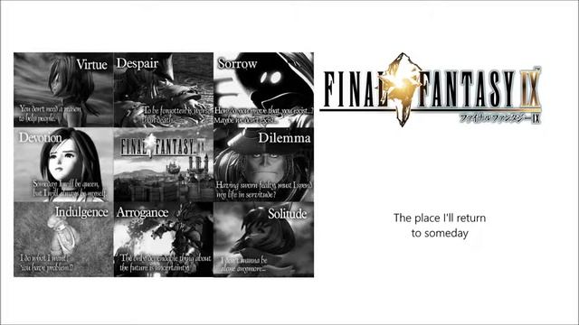 01. Final Fantasy IX: The place I'll return to someday [Remake] смотреть онлайн