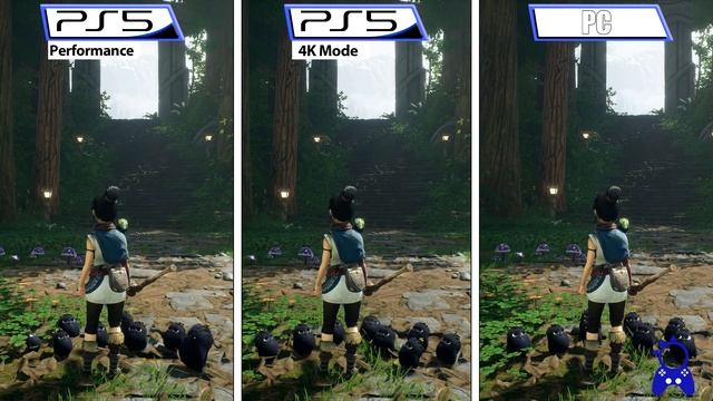 Kena: Bridge of Spirits | PS5 vs PC | Graphics Comparison & PS5 Framerate смотреть онлайн
