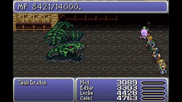 Final Fantasy VI Walkthrough Part 92 - Skull Dragon Dragon's Den Boss Battle (GBA Extra Dungeon) смотреть онлайн