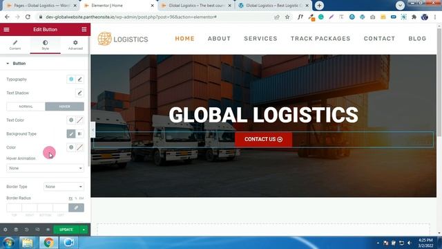 How to Design Courier Logistic Website with Live Tracking System with Free Theme and Elementor . смотреть онлайн
