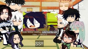 Hashira +Yoriichi and Tanjiro react to themselves/other things