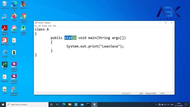 First Java Program || Java Hello World Program || How to compile run Java Program in Command Promp смотреть онлайн