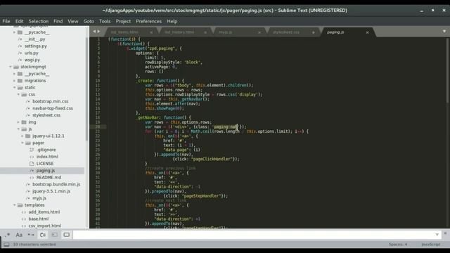 36 HOW TO DO PAGINATION AND PAGE PROGRESS BAR IN DJANGO - STOCK MANAGEMENT SYSTEM смотреть онлайн