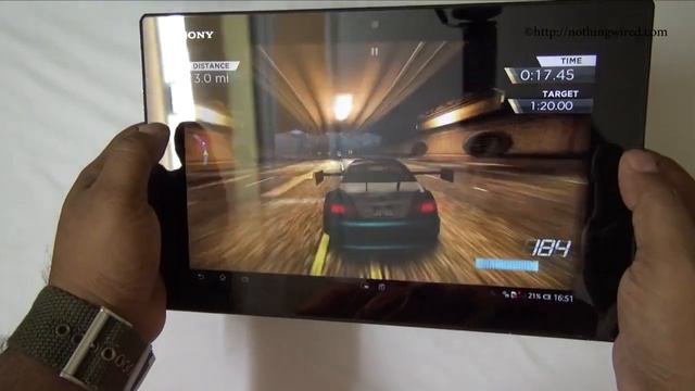 Sony Xperia Tablet Z Review: Gameplay Performance смотреть онлайн