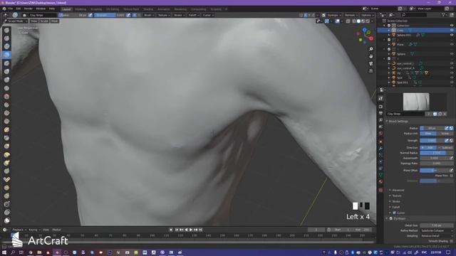 Скульптинг человека в Blender - Открытый урок смотреть онлайн