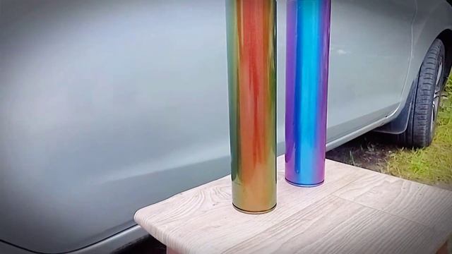 Краска Хамелеон. Два пробных цвета! Оранжевый-жёлтый-зелёный и Синий-фиолетовый-розовый. смотреть онлайн