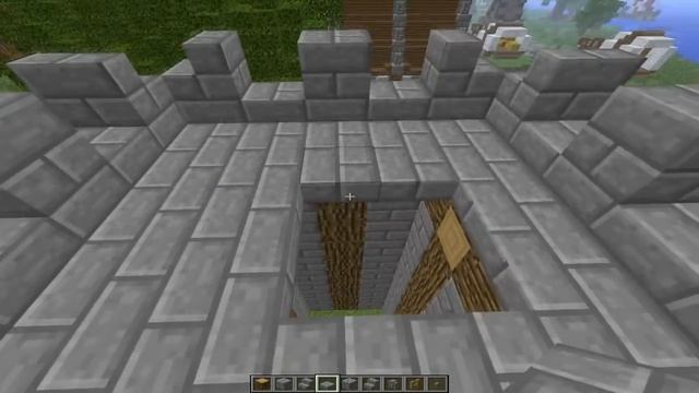 Как построить Ворота в Minecraft? [Средневековье] смотреть онлайн