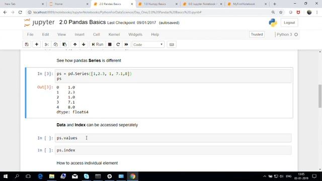 Data Analytics with Python – Module 1 смотреть онлайн