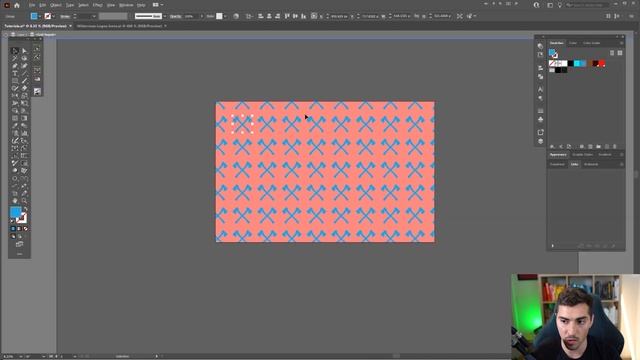 Repeat Grid Tool - Illustrator Tutorials смотреть онлайн
