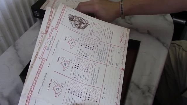 The One Ring Starter Set unboxing (News from Bree series) смотреть онлайн