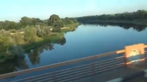 Днепр возле Херсона. Антоновский мост