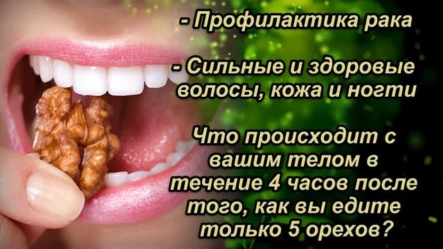 Съешьте 5 грецких орехов и ждите 4 часа: вот что будет... смотреть онлайн